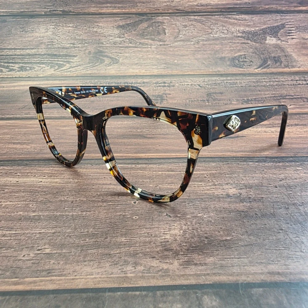 Kirkland Signature Wookie PET 1266834 Tortoise 53-49-140 Made‎ in Italy glasses